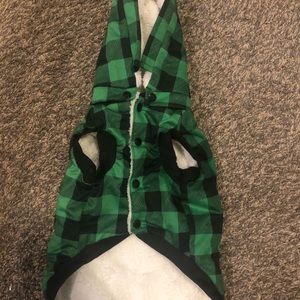 Small heavy duty dog hoodie